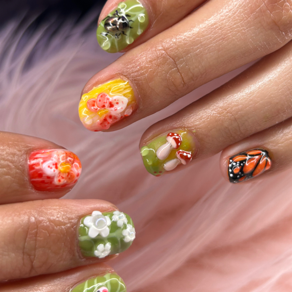 Rubber Gel Manicure at Irr.rresistable_nails in Dallas, TX