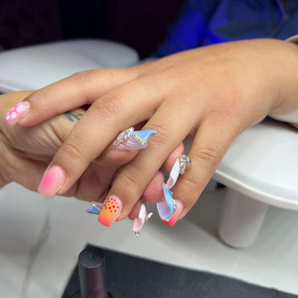 Acrylic Fill at Everything Nails & Lashes in Pflugerville, TX