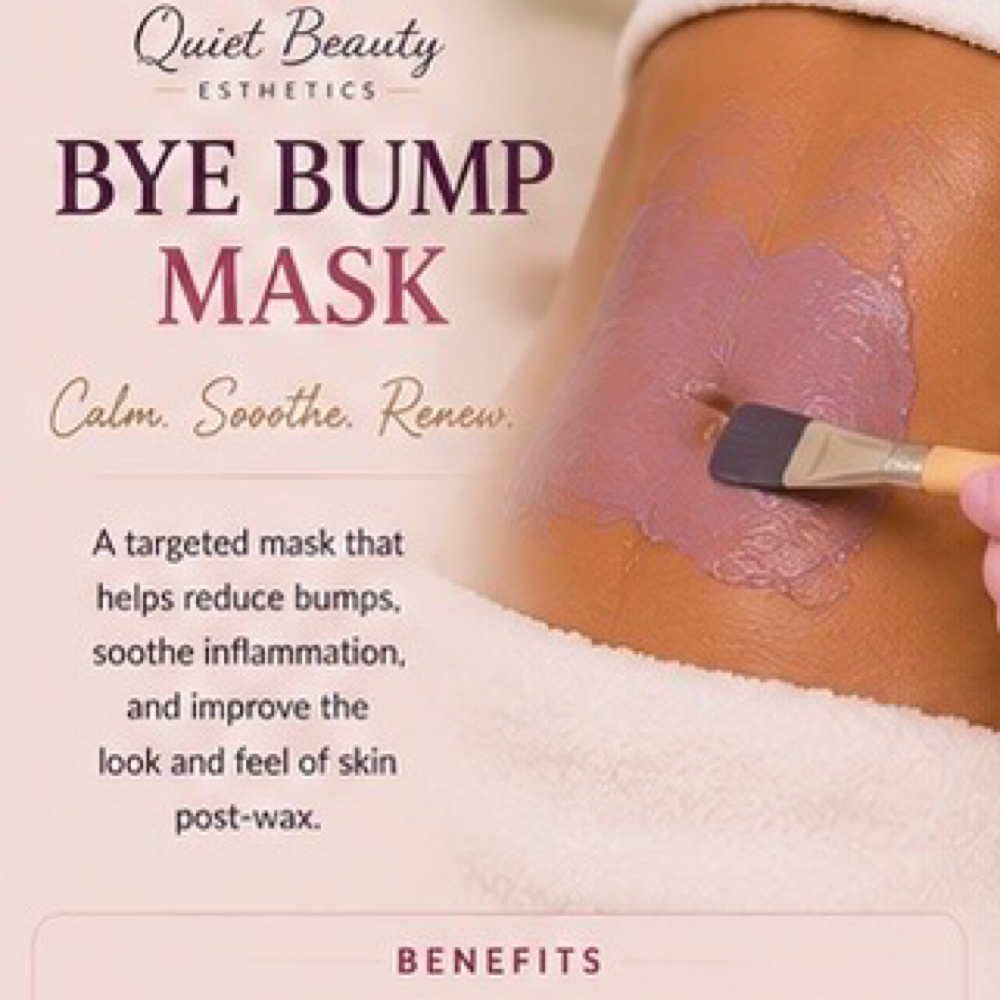 Bye-Bump Post Brazilian Mask at Quiet Beauty Esthetics By Tamika in Columbia, SC