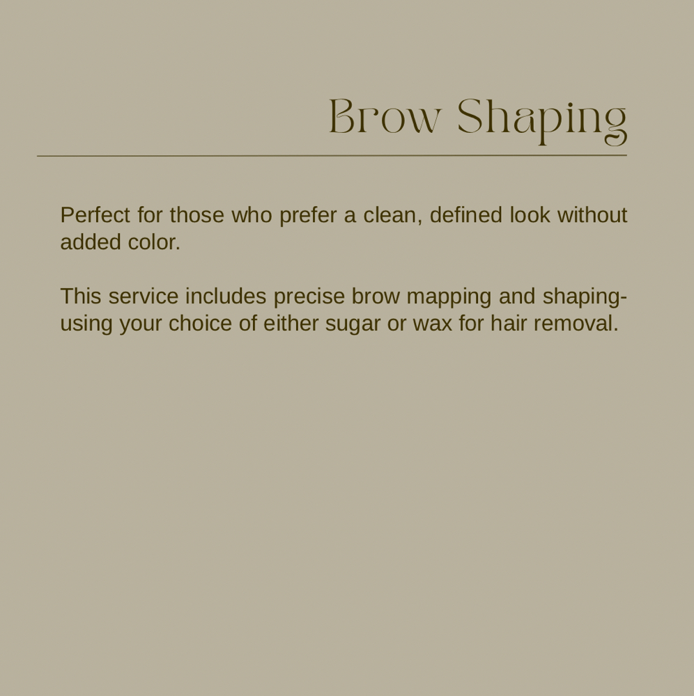 Brow Shaping at Foxy’s Beauty Lounge in Waterloo, IA