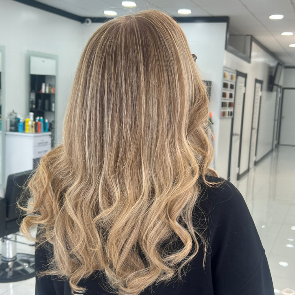 Hair Color - Full Highlights at Kinu  Salon And Spa in New York, NY