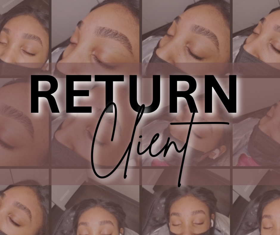 Brow Tweeze ▪︎Tint (Return Client)