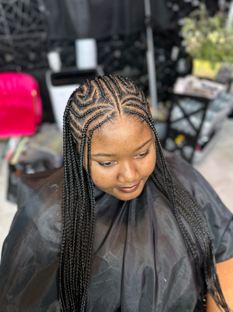 Fulani/ Tribal Braids Meduim Size