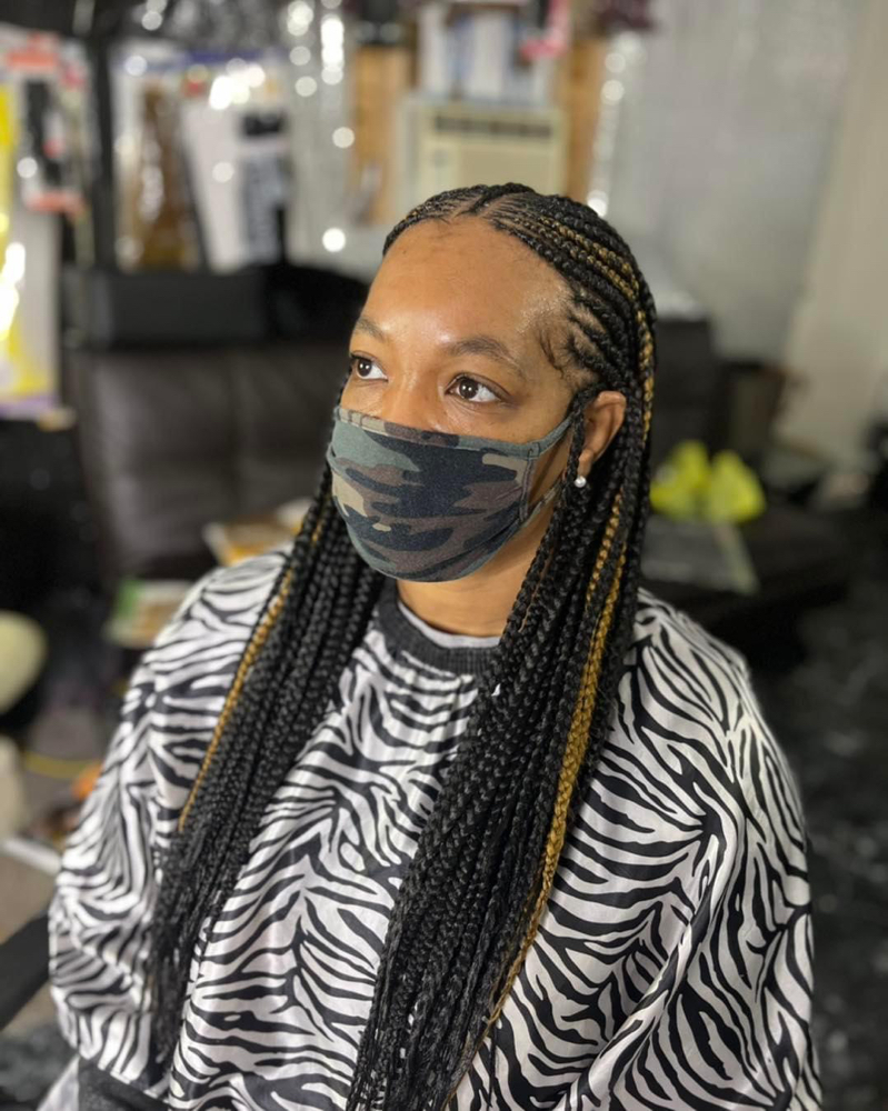 Fulani/ Tribal Braids Meduim Size
