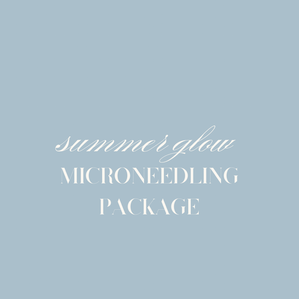 summer glow microneedling package