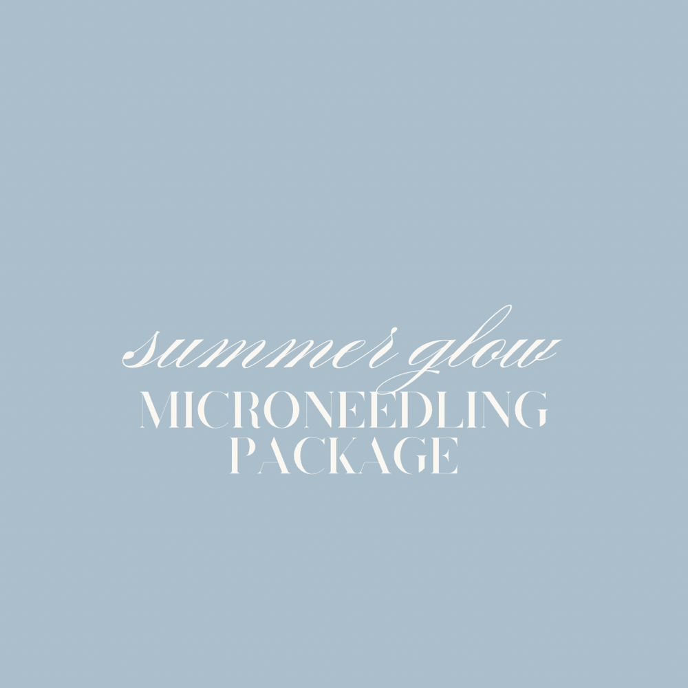summer glow microneedling package