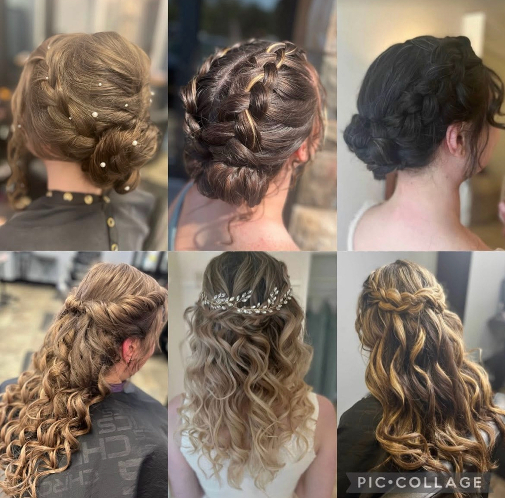Updo/upstyle