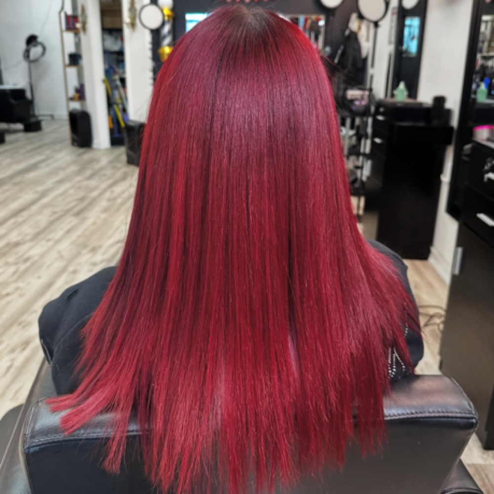 Full Keratin Treatment at Halo Beauty in Toms River, NJ