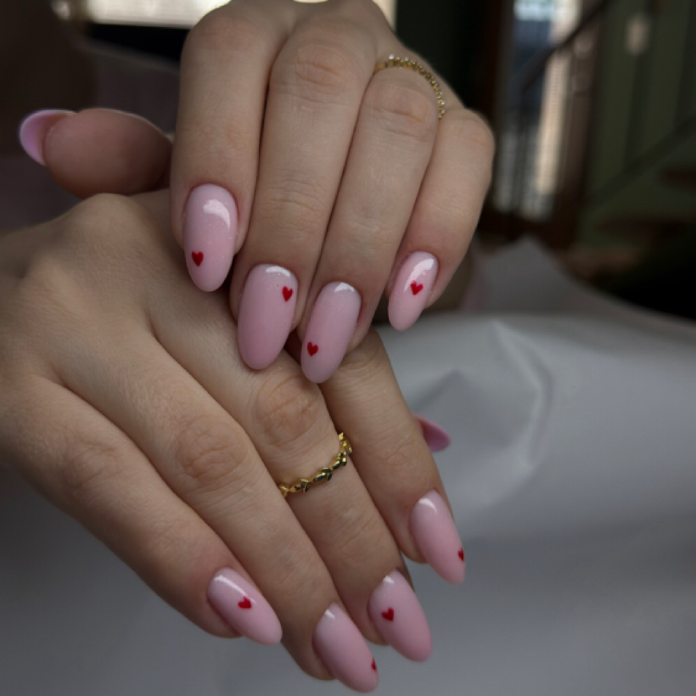 Structured Gel Manicure (Medium Len at EM Glow Studio in Sacramento, CA