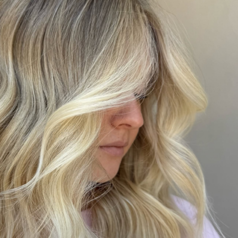 Blonde Mane (full Highlight) at The Mane Haven in Columbus, MS