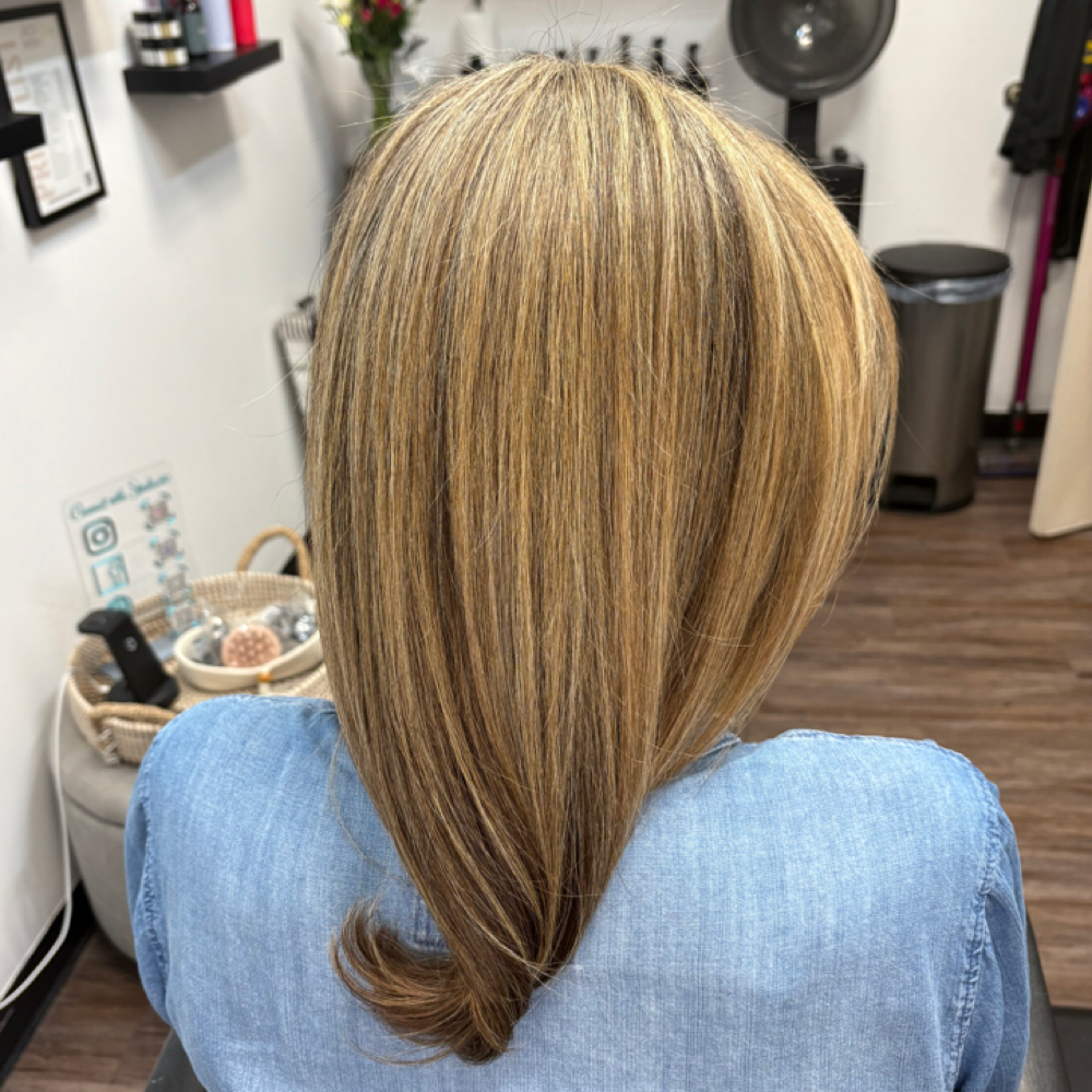 Partial Blonding Session at LindsayStudio310 in Norwalk, CT