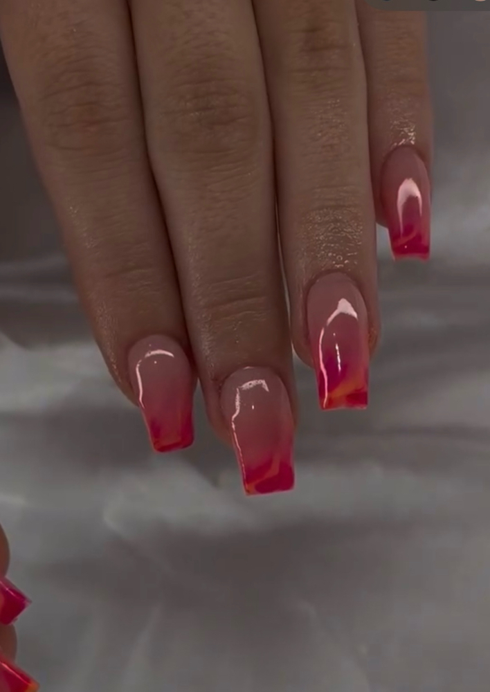 Ombre Acrylic Full Set