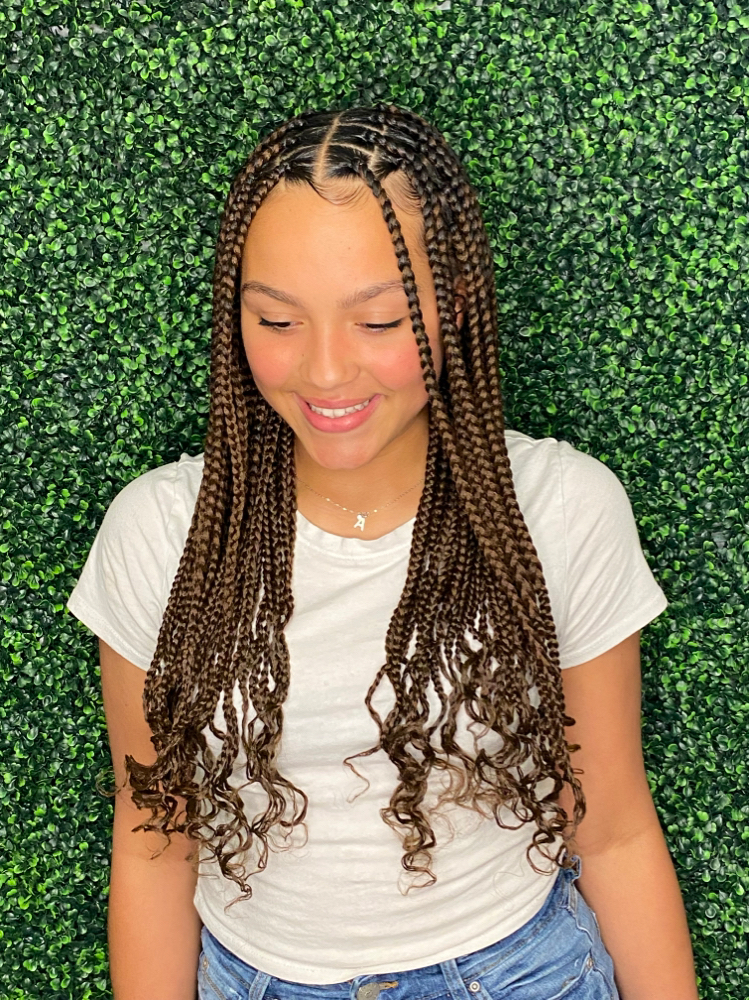 Small Knotless Braids