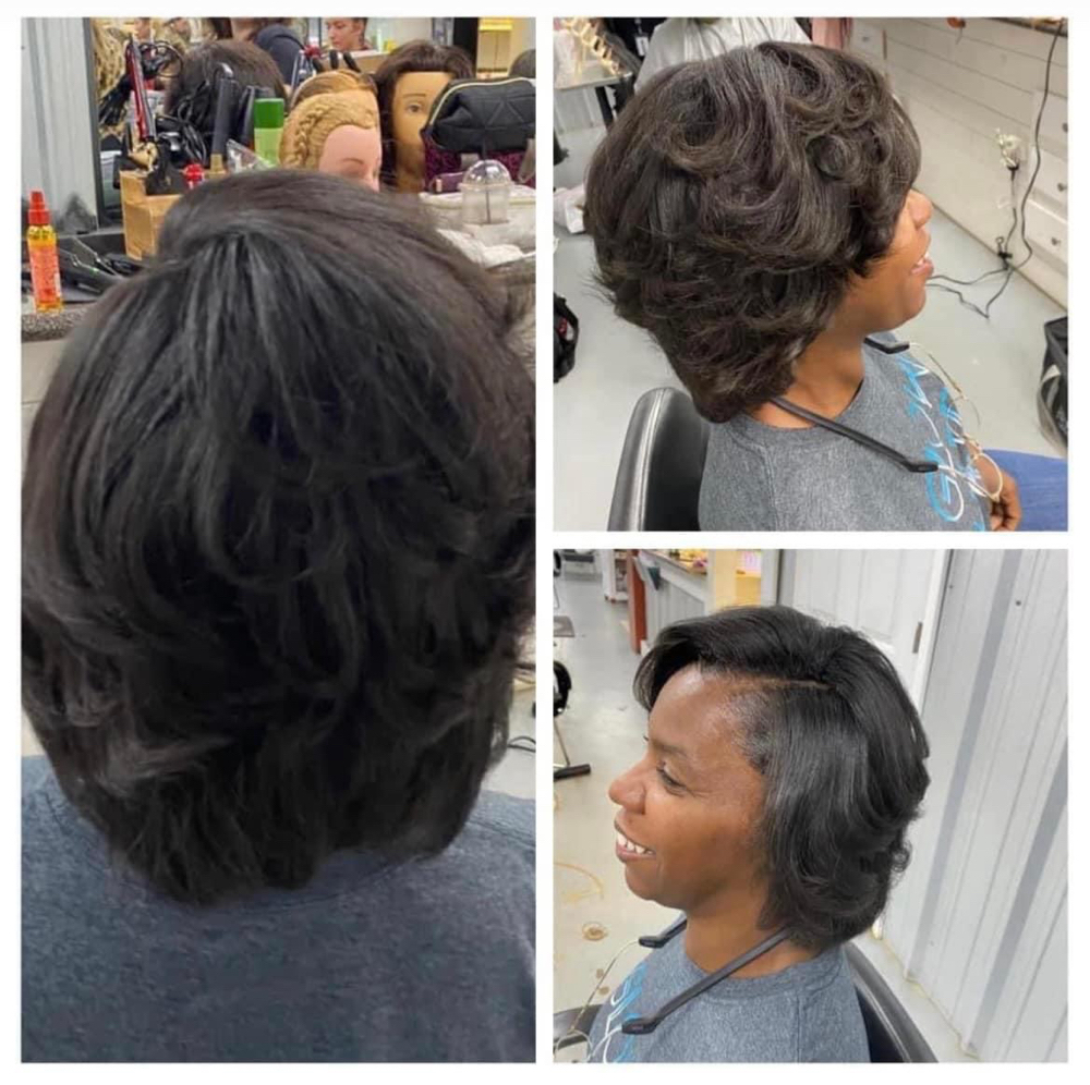 Flat Iron/Curls