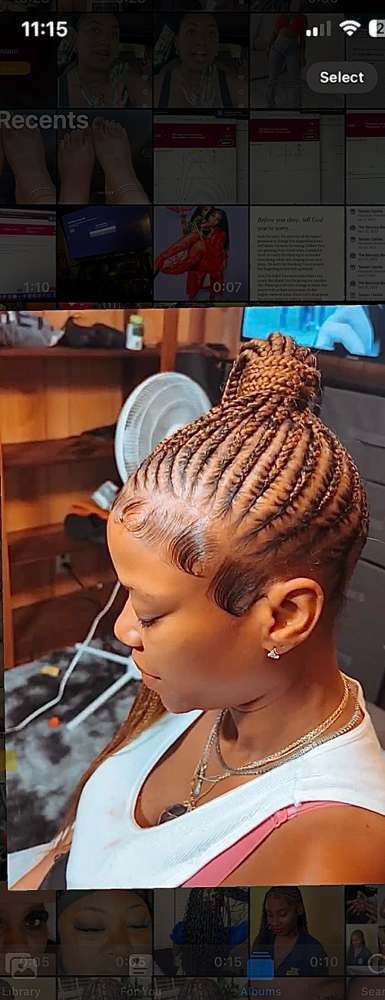 Feedin Pony Tail Waist Length