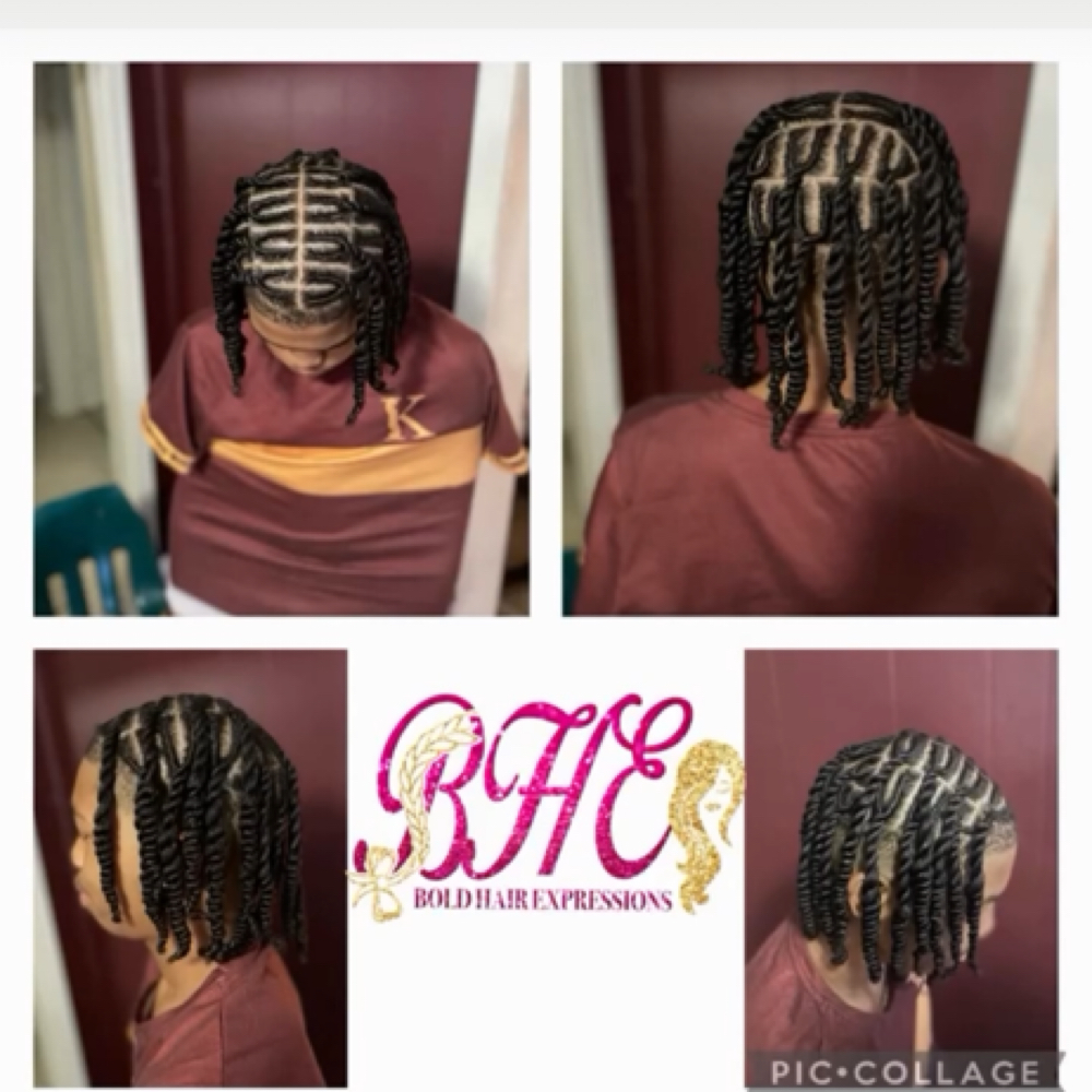 Kid InvisiLocs at Erica Sam in Opelousas, LA