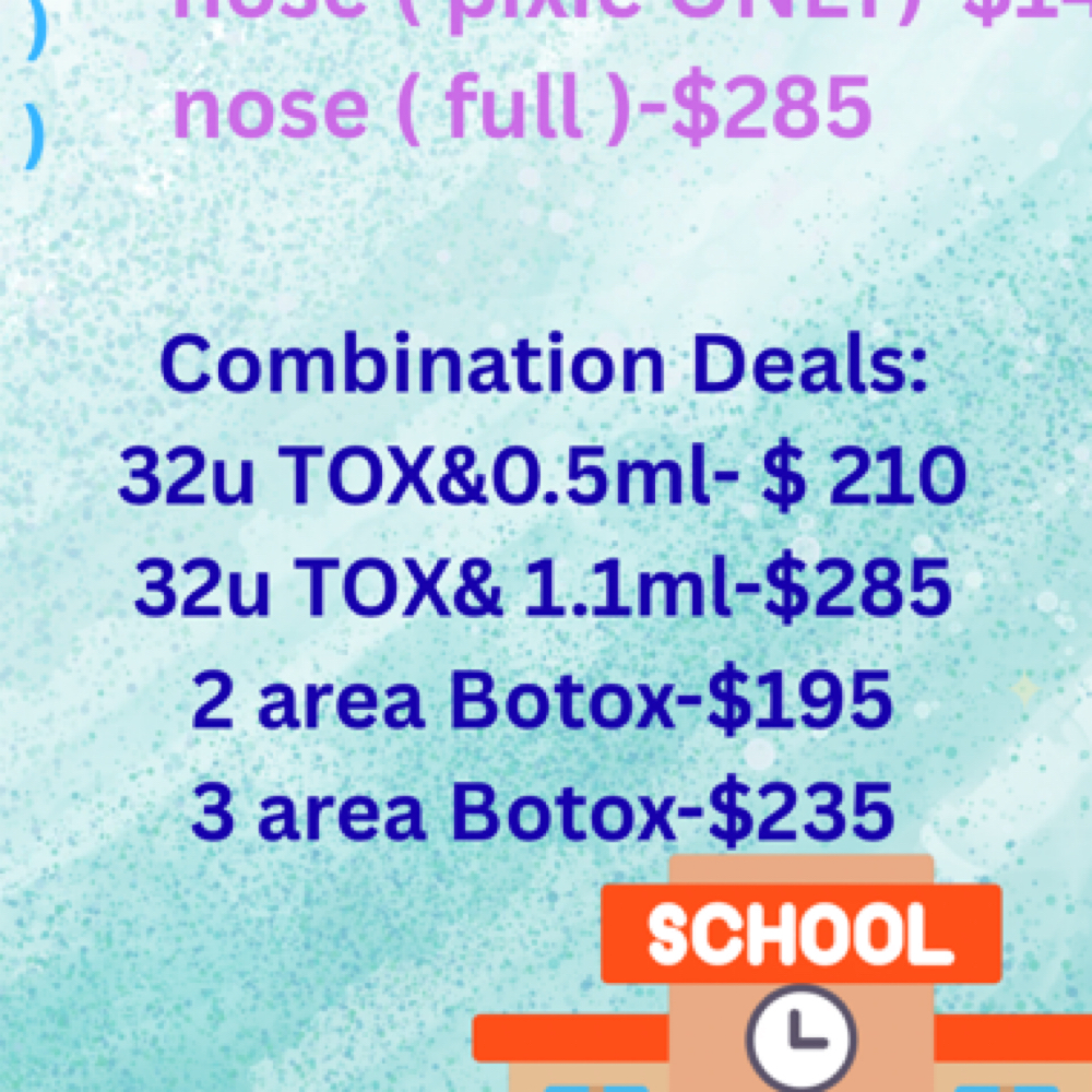 32u TOX & 0.5mL at beautybydeannette in San Antonio, TX