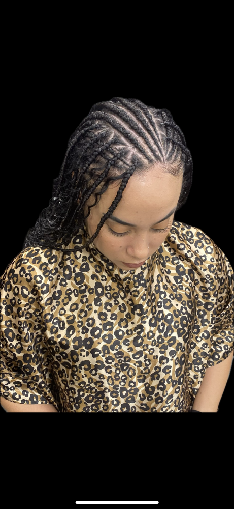 Fulani Box Braids at Lavoyce’s 2.0 Luxury Hair in Bastrop, TX