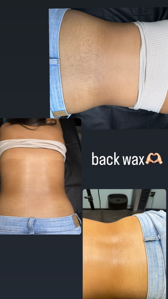 back (waxing)