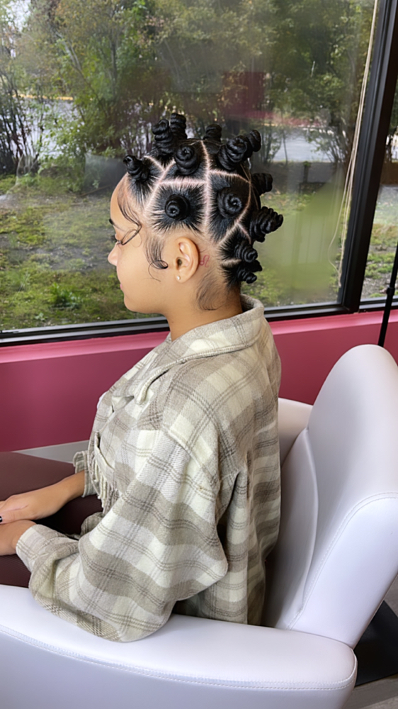 Bantu Knots at Terrilashae in Chicago, IL