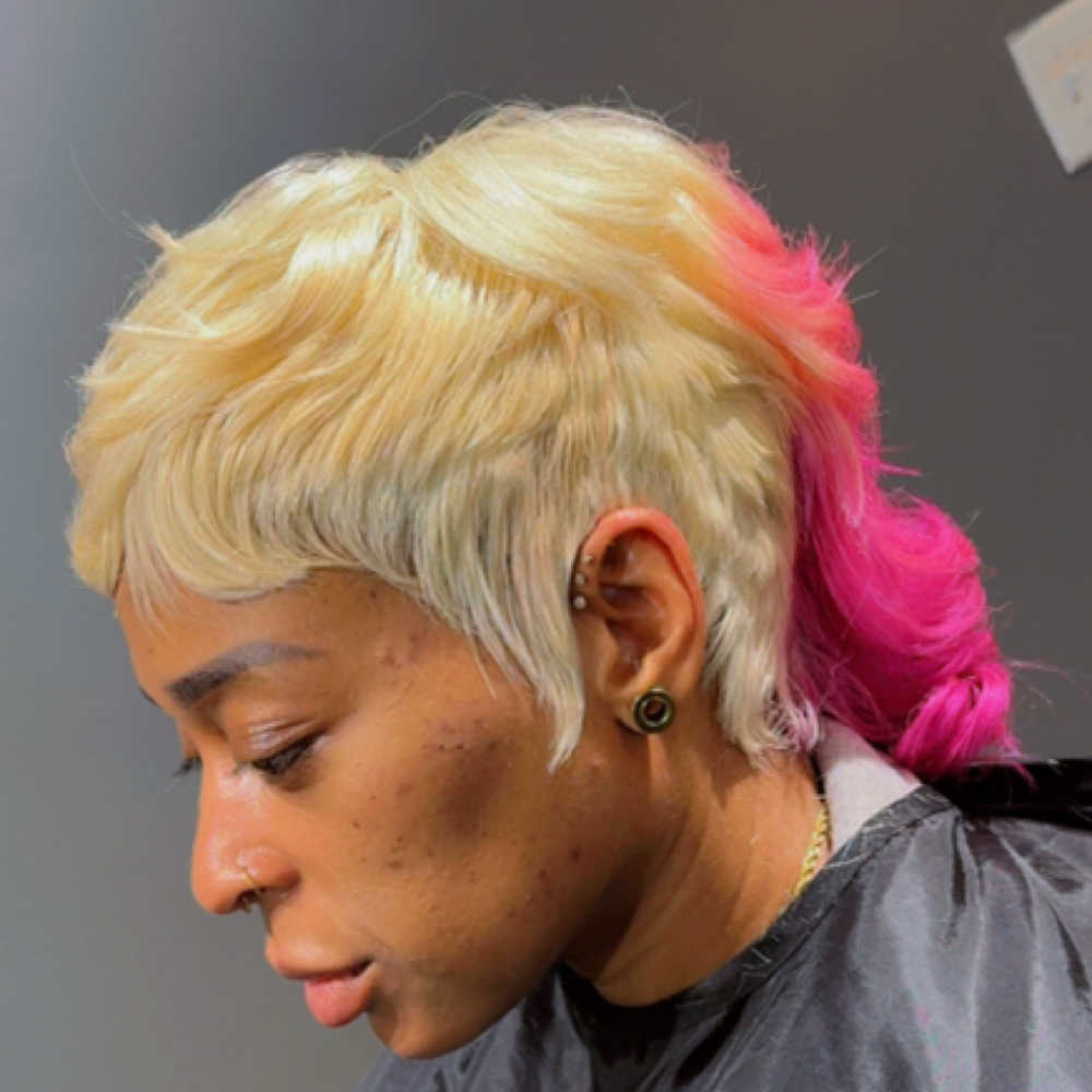Quick weave Mullet at GlamShe Co. Inc in Durham, NC