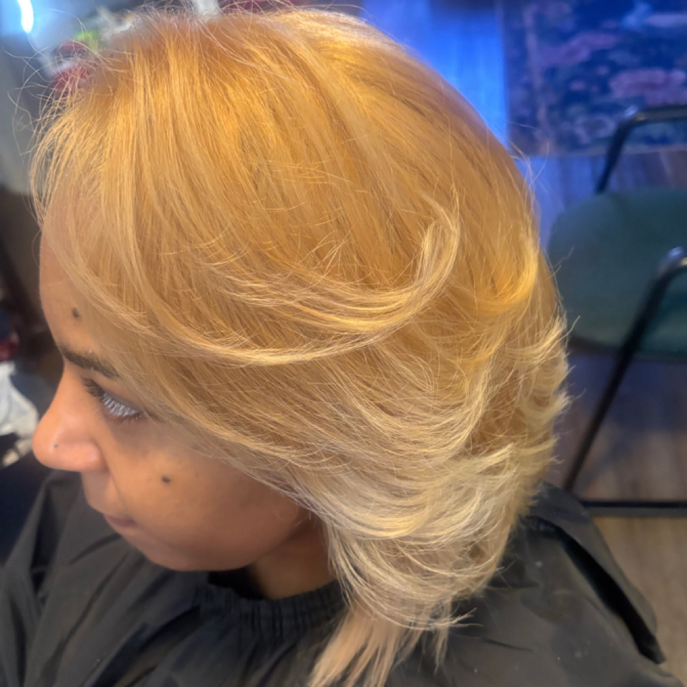 Hair Color Correction at Cut Up & D.Y. E. Salon and Spa in New Orleans, LA