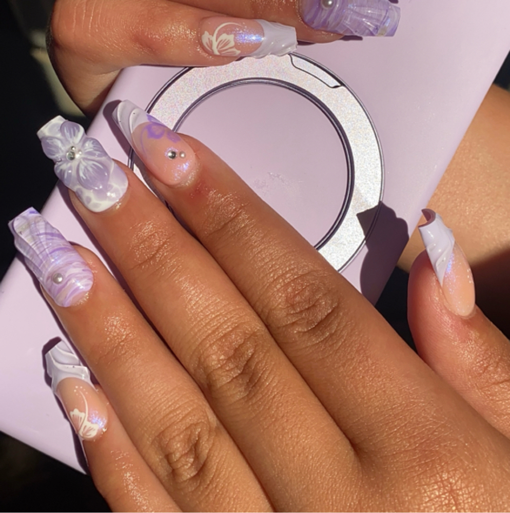 Gelx Tier 2 Nail Art at Nails by Anna in Visalia, CA