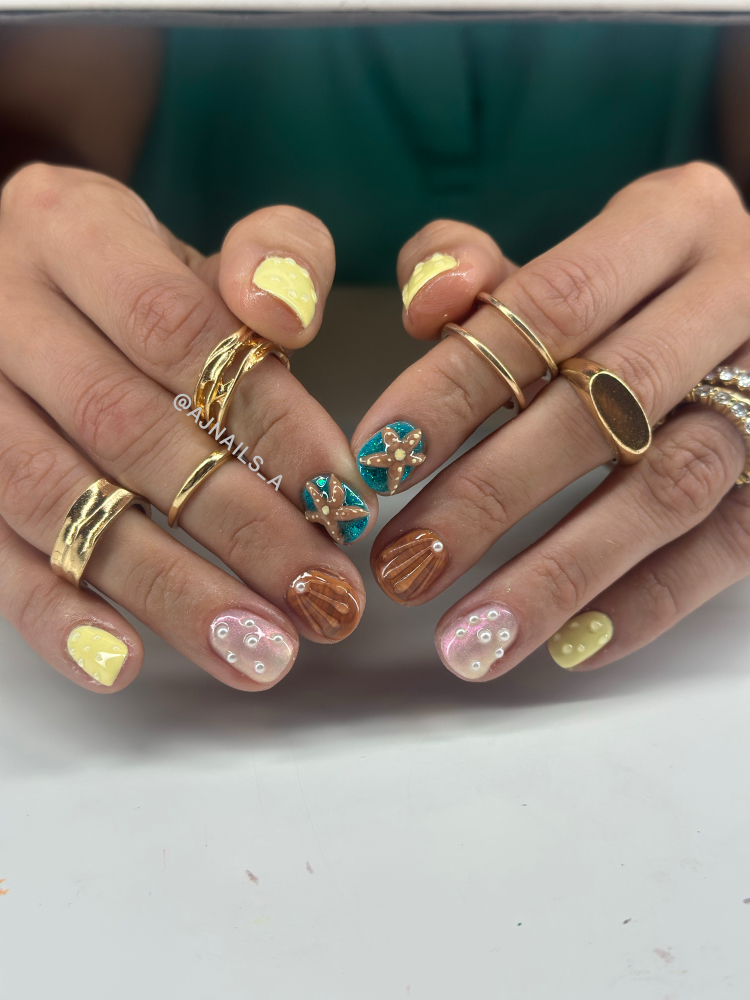 Dry Manicure+Gel Polish at AJ Nails in Conroe, TX