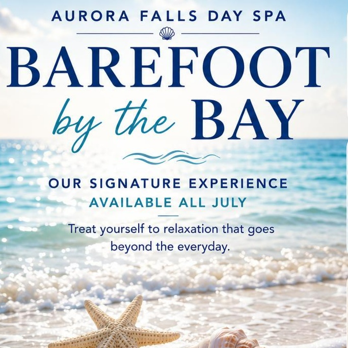 Barefoot By The Bay at Aurora Falls Day Spa in Clarkesville, GA