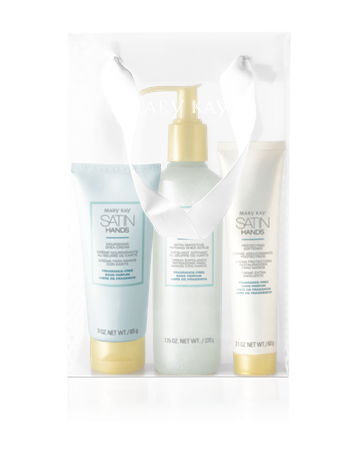 Satin hand treatment