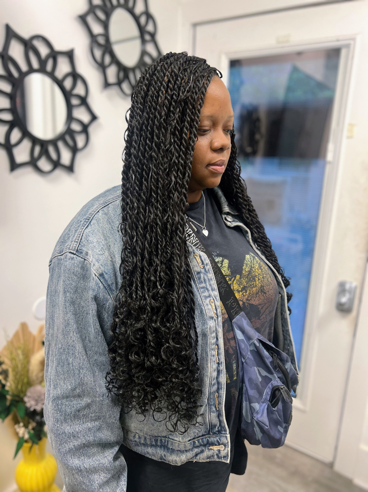 Island Twist Small Waist Length