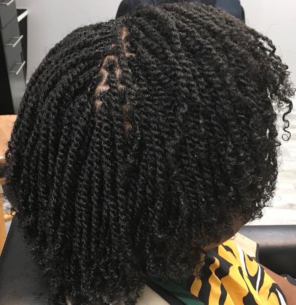 Microtwist/Braid Install at A Natural U Beauty & Wellness in Morrow, GA