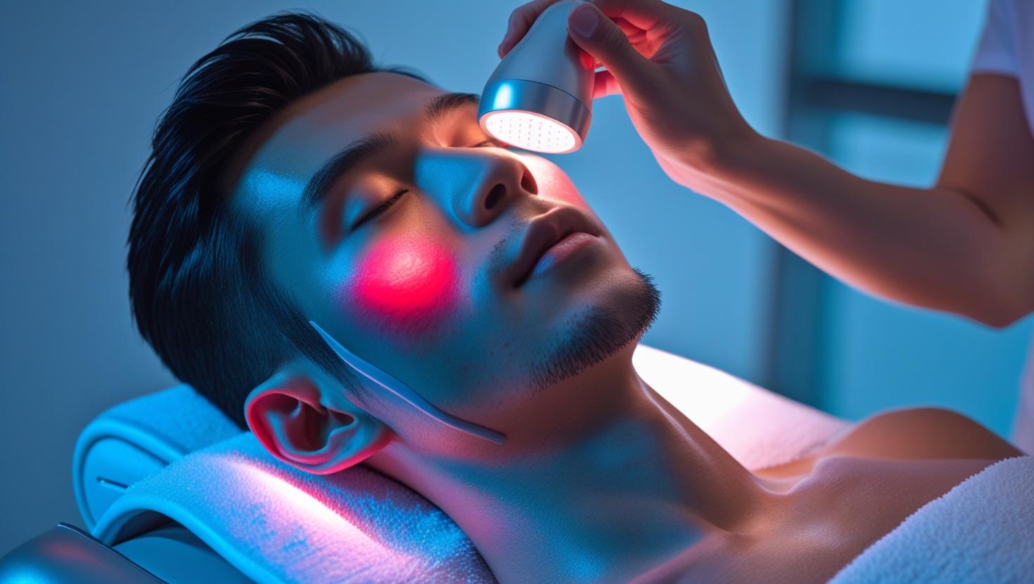 Customized facial & led light