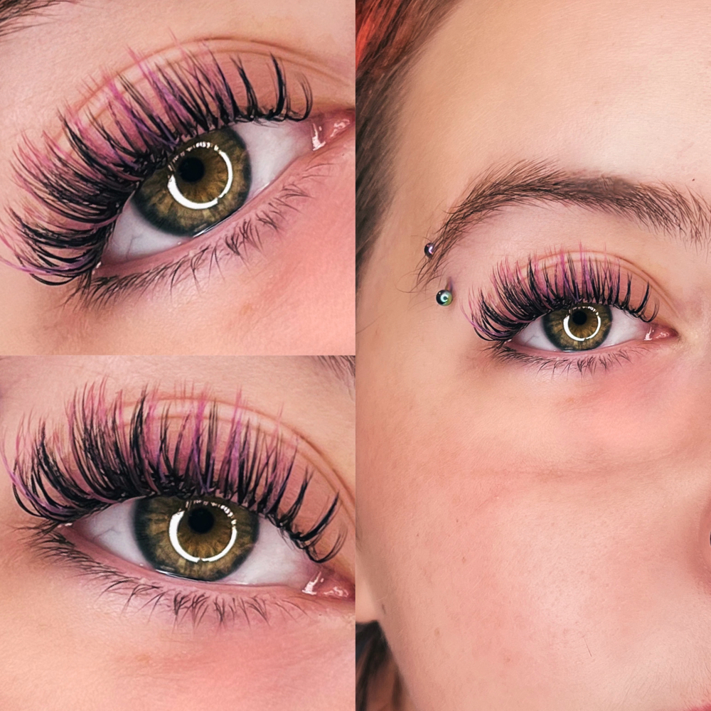 Color Or Glitter Lashes (add on)