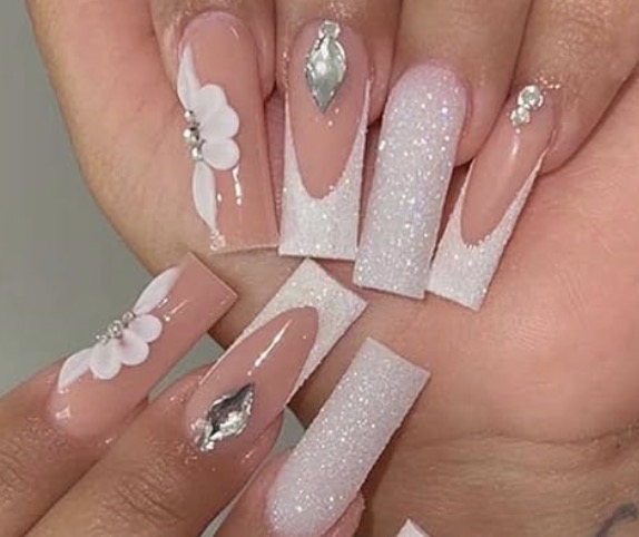 Acrylic Full Set at Beauty Society in Oak Hill, WV