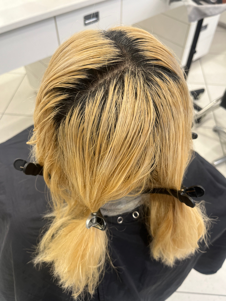 Blonding Re-touch Session
