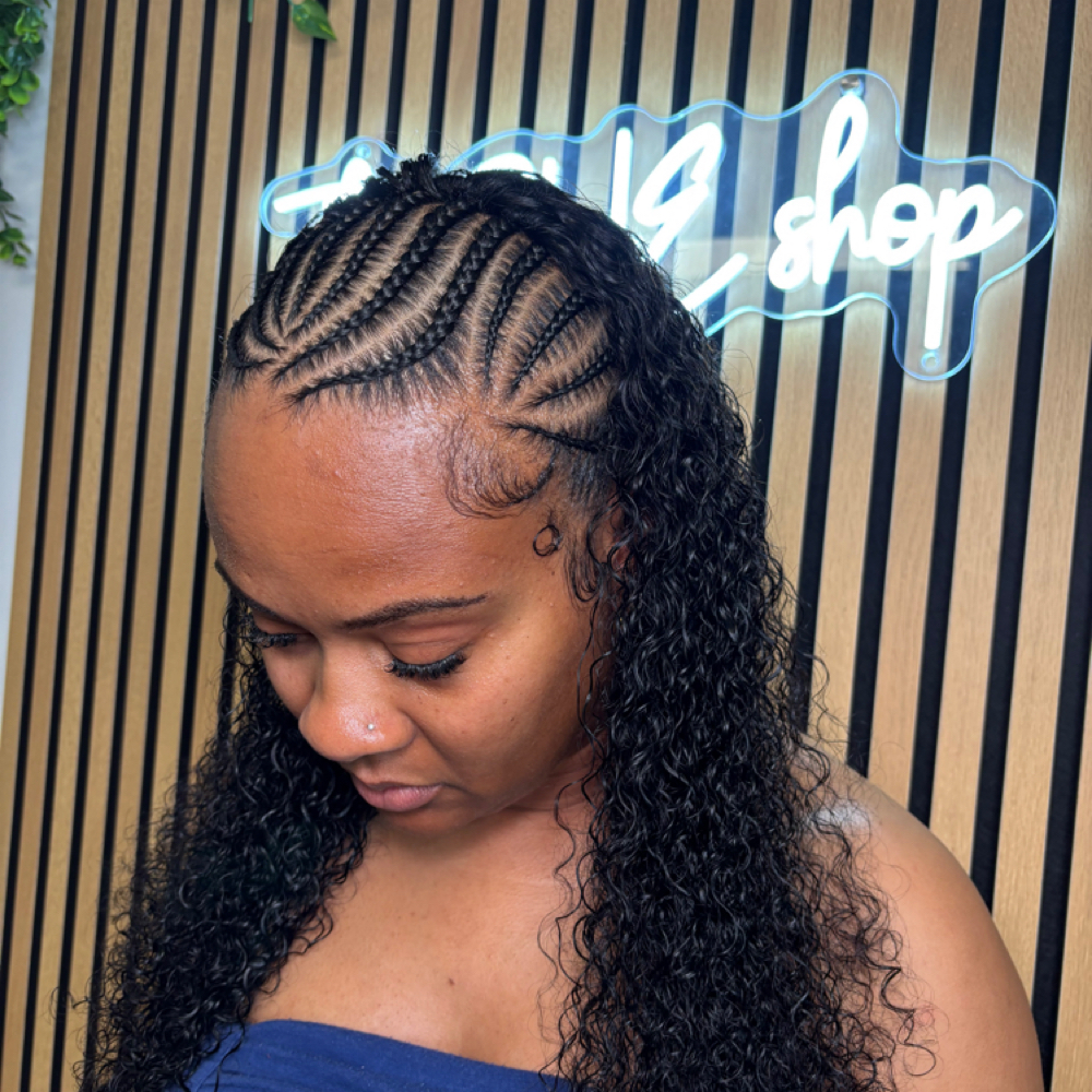 Braids + Install Lux Package at SHE Shop Co. in Lansing, MI