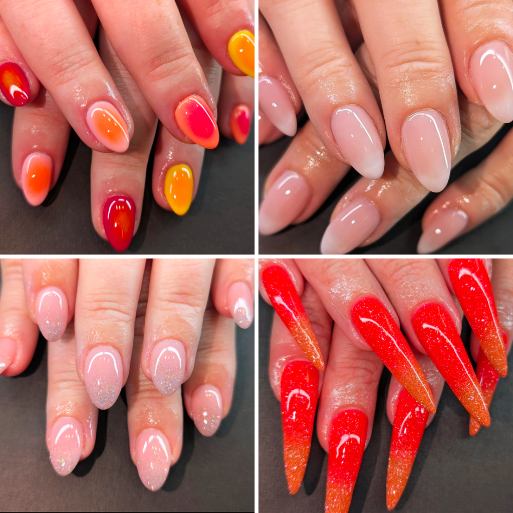 Gel X Full Set Ombre(No Art)