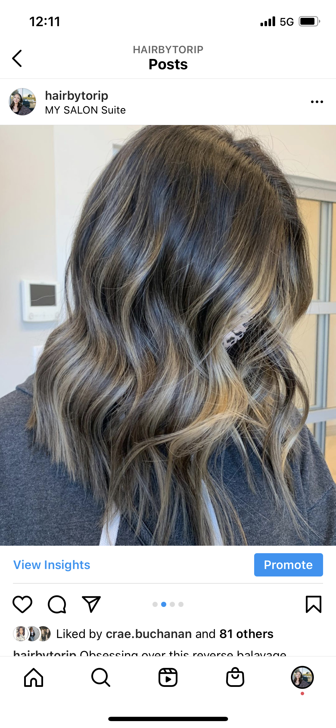 Reverse Balayage (adding dark)