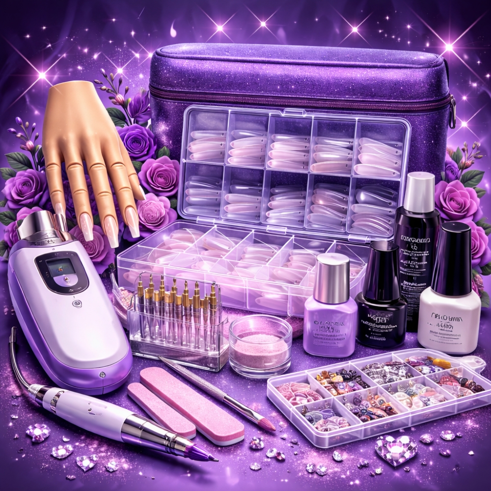 Deluxe PRO Nail Kit at NailsbyQueen89 in Cleveland, OH