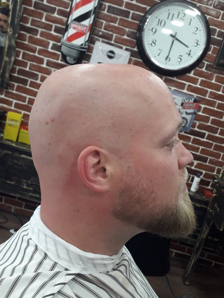 Head Shave at Blades&Beautyco in Escondido, CA
