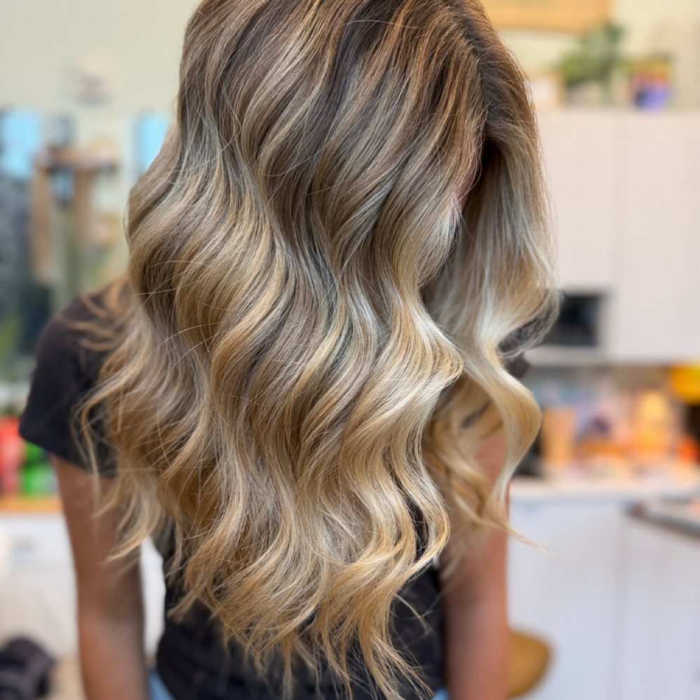 PARTIAL BLONDING + HAIRCUT at Wild Bloom Hair Studio in Wyomissing, PA