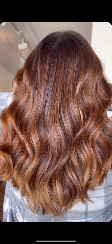 Color Root Retouch + Style