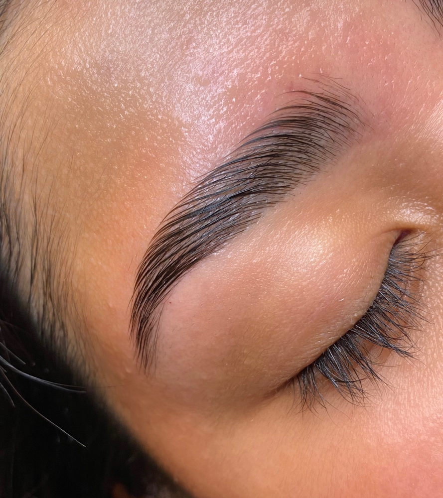 Brow lamination + Wax at LCX ESTHETICS in Santa Paula, CA