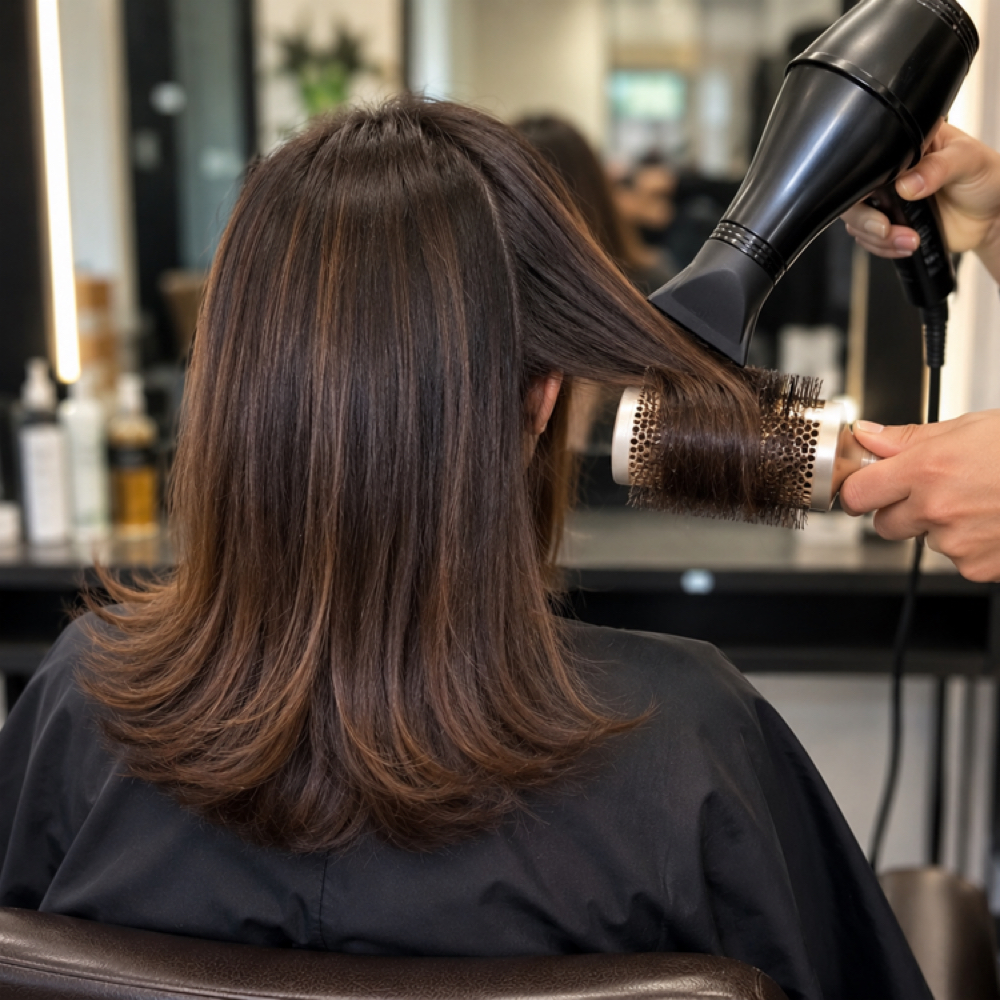 Wash & Blow Dry Medium at LindaBella Beauty Studio by Aleisha LLC in New Jersey, NJ