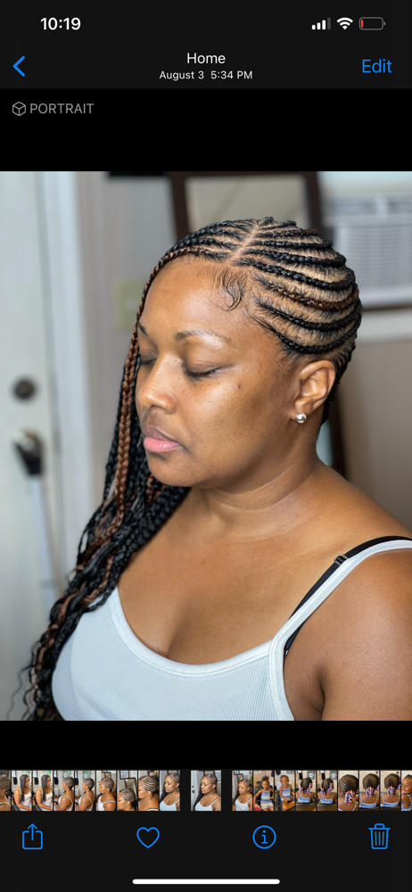 Small/medium waist Lemonade Braids