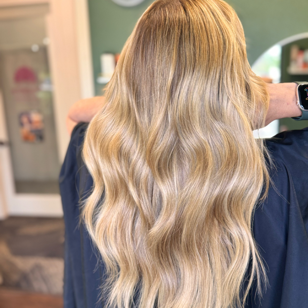 2 Row IBE Initial Instal at Hair Design by Judit in Colorado Springs, CO