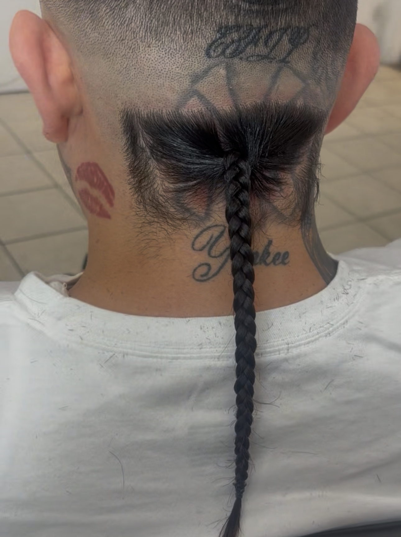 Ducktail Braid at Sweeetfacee in Long Beach, CA