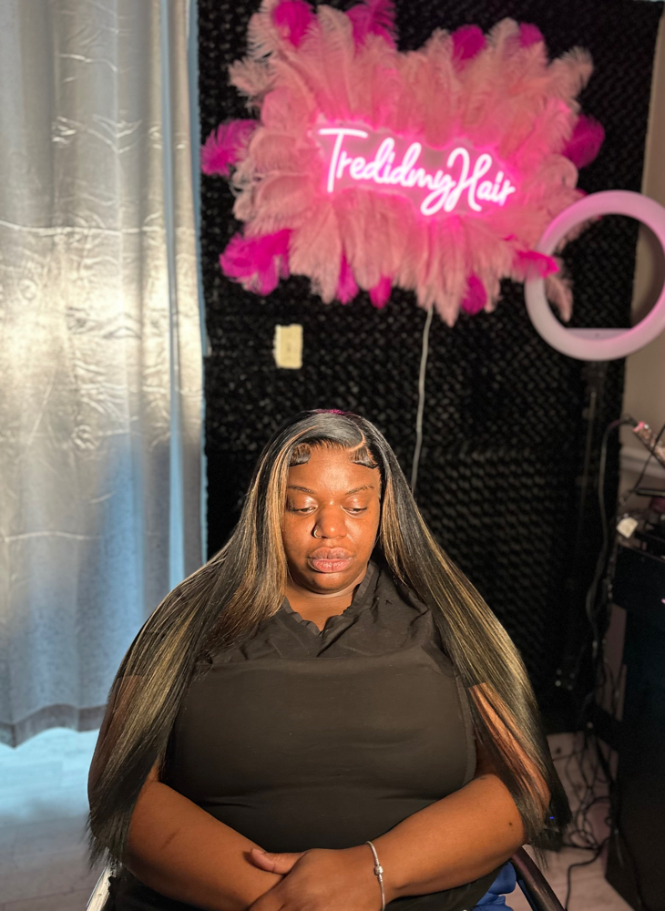 FRONTAL WIG INSTALL DEAL💗