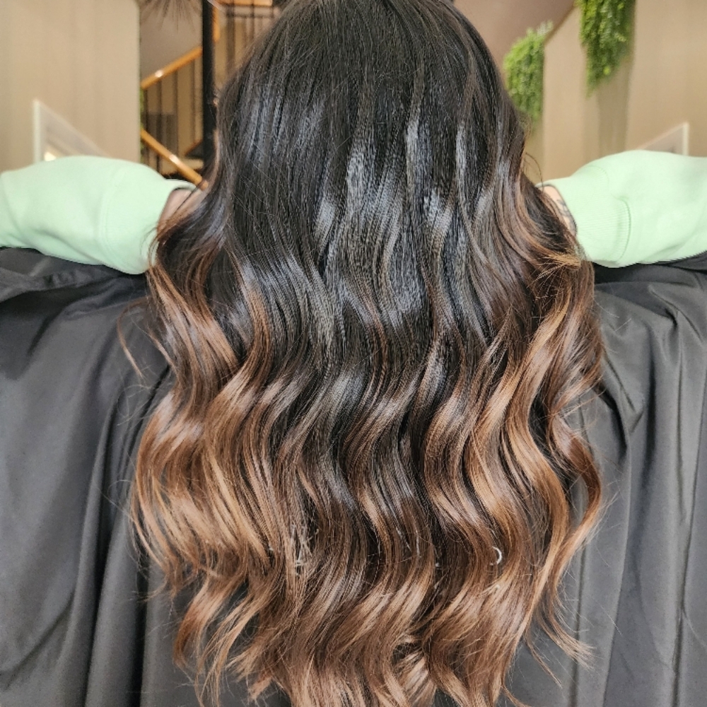 Painted Partial at Shear Beauty in Londonderry, NH